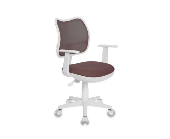  Кресло детское Бюрократ CH-W797/BR/TW-14C спинка сетка коричневый сиденье коричневый TW-14C (пластик белый) 