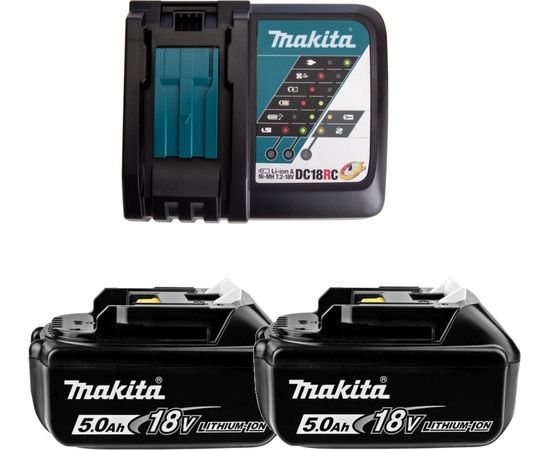  Батарея аккумуляторная Makita BL1016 18В 5Ач Li-Ion (З/У в компл.) (191L74-5) 