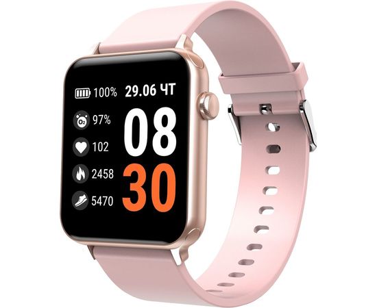  Умные часы GEOZON Leader G-SM20PNK Pink 