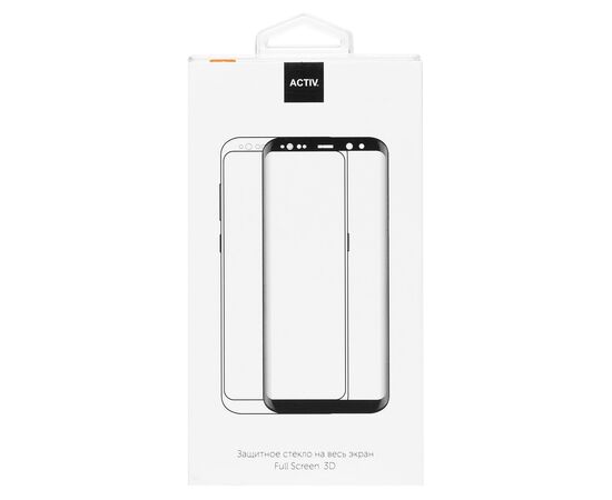  Защитное стекло Full Screen Activ Clean Line 3D для "Samsung SM-S908 Galaxy S22 Ultra" (blac(205258) 