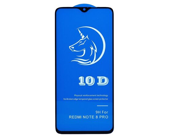  Защитное стекло Full Screen Activ Clean Line 3D для "Xiaomi Redmi Note 8 Pro" (black)(109857) 