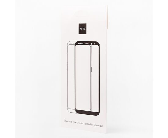  Защитное стекло Full Screen Activ Clean Line 3D для "Xiaomi Redmi Note 8 Pro" (black)(109857) 