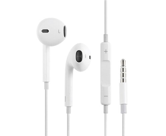  Проводные наушники с микрофоном вкладыши Hoco M1 Original series, 3.5 Jack (white) 