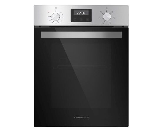  Духовой шкаф Maunfeld EOEM516S нерж/черный 