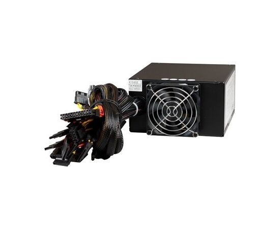  Блок питания Exegate EX174459RUS 600W Exegate <RM-600ADS> APFC,2х8 cm fan, 20+4pin/(4+4)pin , 2xPCI-E , 9xSATA 