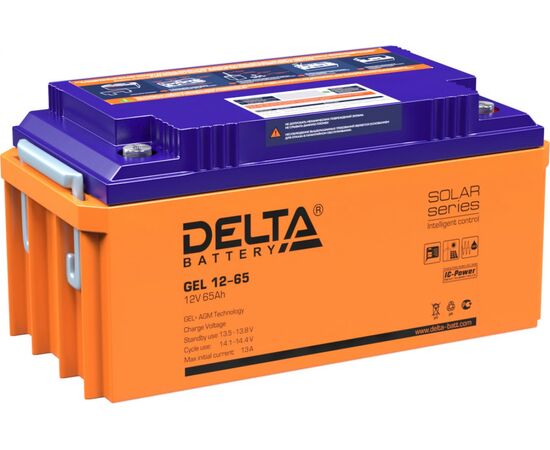  БатаБатарея Delta GEL 12-65рея Delta GEL 12-65 
