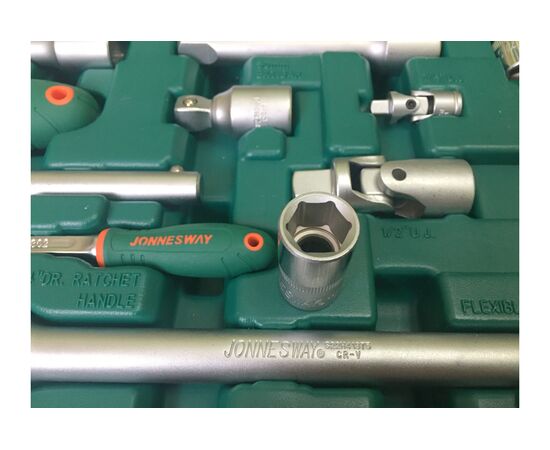  Набор инструмента универсальный Jonnesway S04H524142S 46100 1/4, 1/2DR 