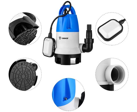  Насос садовый Deko DWP-900P (076-0516) 