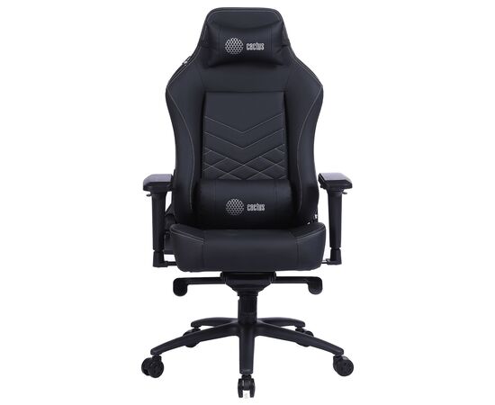  Кресло Cactus (CS-CHR-0112BL-M) черный эко.кожа 