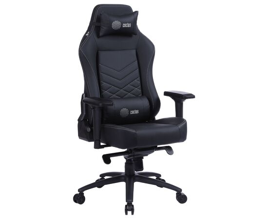  Кресло Cactus (CS-CHR-0112BL-M) черный эко.кожа 