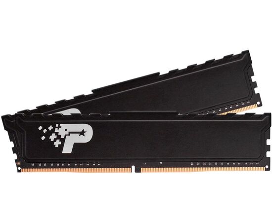  ОЗУ PATRIOT Signature PSP464G3200KH1 DDR 4 DIMM 64Gb (32Gbx2) PC25600, 3200Mhz, (retail) 