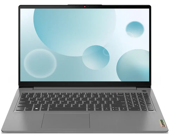  Ноутбук Lenovo IdeaPad 3 15IAU7 (82RK00QNRK) 15.6" FHD IPS 300N/i3-1215U/8GB/SSD256GB/Intel UHD/DOS/Arctic Grey 