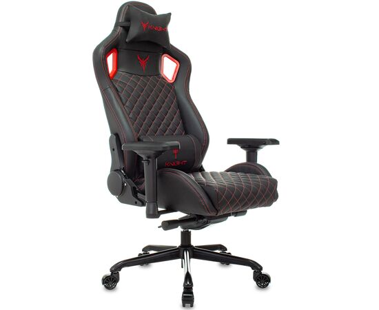  Кресло Knight Titan BR эко.кожа черный/красный 