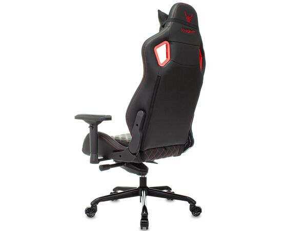  Кресло Knight Titan BR эко.кожа черный/красный 
