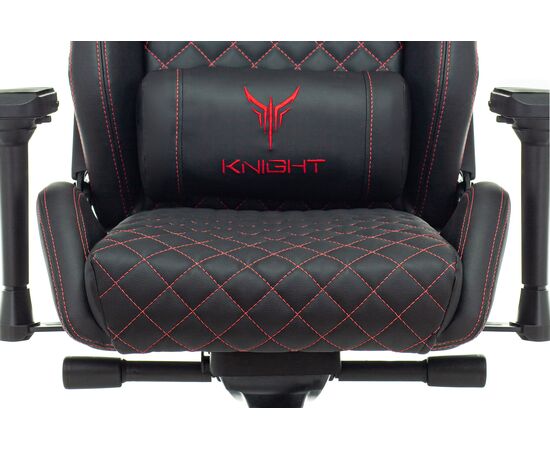  Кресло Knight Titan BR эко.кожа черный/красный 