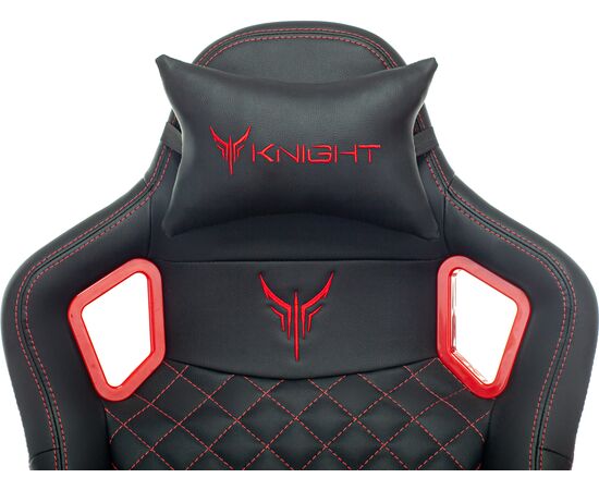  Кресло Knight Titan BR эко.кожа черный/красный 