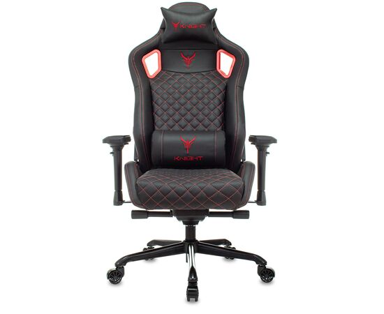  Кресло Knight Titan BR эко.кожа черный/красный 