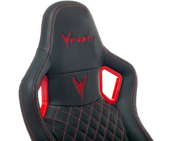  Кресло Knight Titan BR эко.кожа черный/красный 
