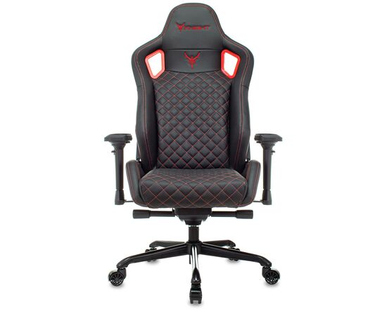  Кресло Knight Titan BR эко.кожа черный/красный 
