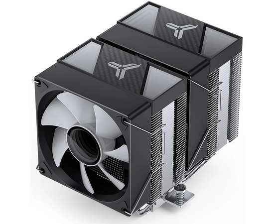  Кулер JONSBO CR-1400 DV2 Black LGA1700/1200/115X/AM5/AM4 (TDP 220W, PWM, 92mm ARGB Fan*2, 6 тепловых трубки, 4-pin) Retail 