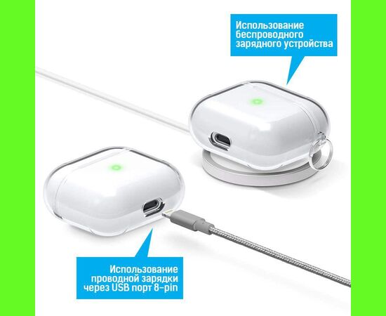  Чехол Krutoff Clear Case для AirPods 3 