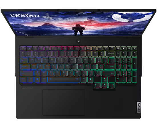  Ноутбук Lenovo Legion Pro 7 16IRX9H (83DE004HRK) 16", IPS, Intel Core i9 14900HX 1.6ГГц, 24-ядерный, 32ГБ DDR5, 1ТБ SSD, NVIDIA GeForce RTX 