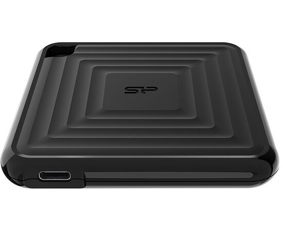  SSD Silicon Power PC60 SP256GBPSDPC60CK USB-C 256Gb 1.8" черный 