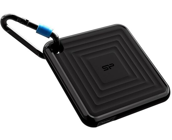  SSD Silicon Power PC60 SP256GBPSDPC60CK USB-C 256Gb 1.8" черный 