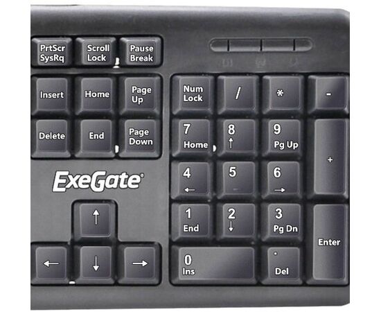  Клавиатура ExeGate LY-331 EX279937RUS черный 