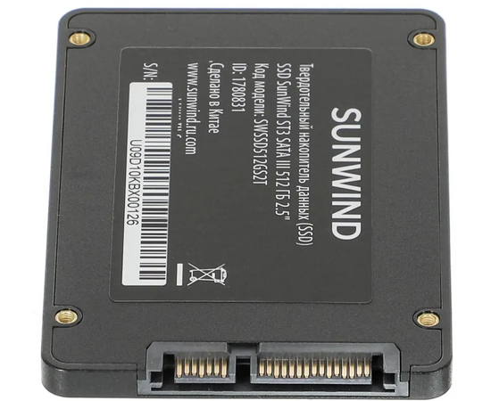  SSD SunWind ST3 SWSSD512GS2T SATA-III 512GB 2.5" 