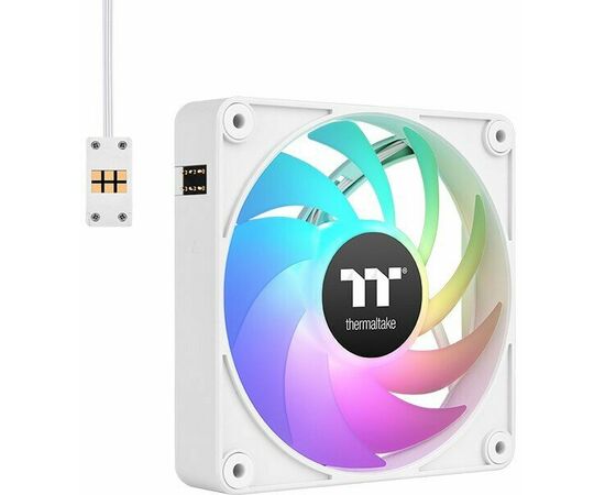  Вентилятор Thermaltake CT120 EX Sync ARGB белый (CL-F190-PL12SW-A) 4-pin 28.5dB Ret 