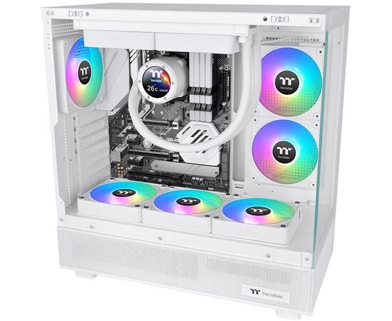  Вентилятор Thermaltake CT120 EX Sync ARGB белый (CL-F190-PL12SW-A) 4-pin 28.5dB Ret 