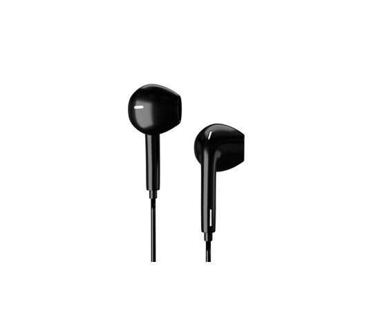  Наушники вкладыши AUX разъём с МК длина 1.2м More choice G11 Original Apple (Black) 