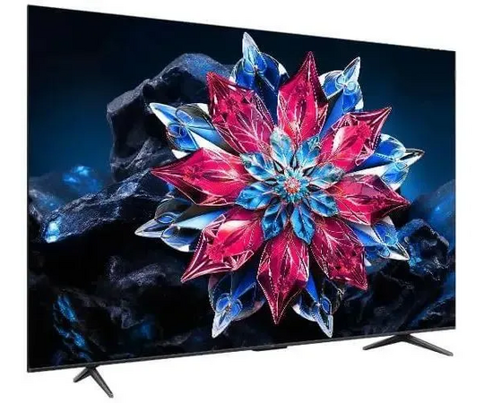  85" Телевизор TCL 85C655PRO черный 3840x2160, 4K Ultra HD, 60 Гц, Wi-Fi, Smart TV, Google TV 