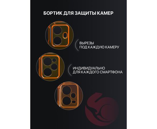  Чехол силиконовый Card Holder для Xiaomi Redmi Note 11 (4g), 11S (4g) с картхолдером, с защитой камеры, оранжевый, Сяоми Редми Нот 11 11s 