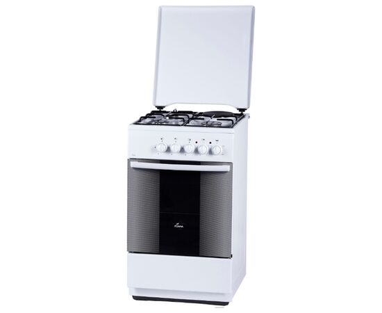  Плита Flama RK 23-101 W белый реш.сталь 