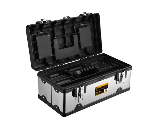  Ящик для инструментов DEKO Tool box 23M (085-3003) серебристый 