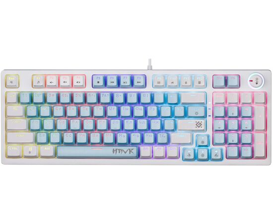  Клавиатура DEFENDER Hawk Mechanical GK-418 RU RGB 45421 