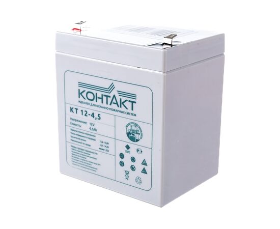  Аккумулятор для ИБП Контакт КТ12-4,5 12В 4.5Ач 