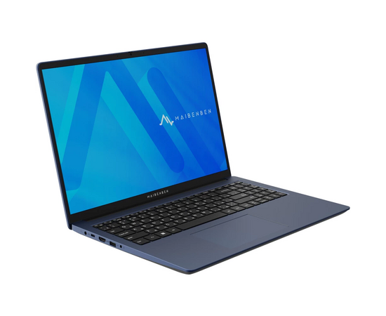 Ноутбук Maibenben M645 (M6451SB0LURE3) 16" FHD IPS, AMD R5-4600H, 8Gb, 512Gb SSD, Linux, синий (мышка + коврик) 