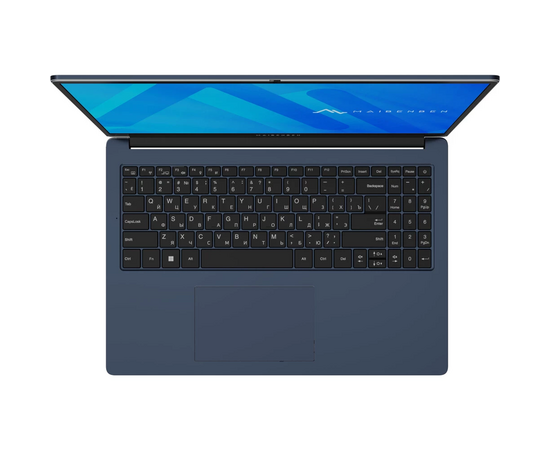  Ноутбук Maibenben M645 (M6451SB0LURE3) 16" FHD IPS, AMD R5-4600H, 8Gb, 512Gb SSD, Linux, синий (мышка + коврик) 