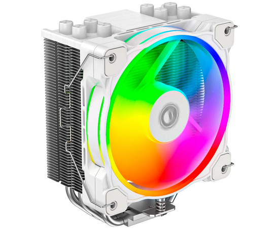  Кулер ID-COOLING SE-214-XT ZF White LGA1700/1200/115X/AM5/AM4 (TDP 180W, PWM, 4 тепл.трубки прямого контакта, Fan 120mm, Addressable RGB LED) 
