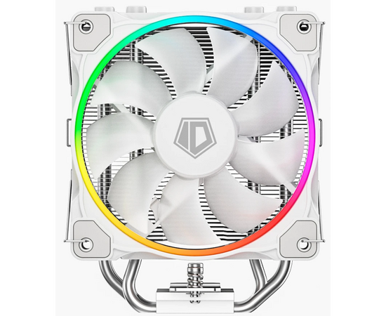  Кулер ID-COOLING SE-214-XT ZF White LGA1700/1200/115X/AM5/AM4 (TDP 180W, PWM, 4 тепл.трубки прямого контакта, Fan 120mm, Addressable RGB LED) 