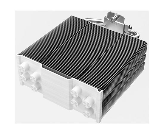  Кулер ID-COOLING SE-214-XT ZF White LGA1700/1200/115X/AM5/AM4 (TDP 180W, PWM, 4 тепл.трубки прямого контакта, Fan 120mm, Addressable RGB LED) 