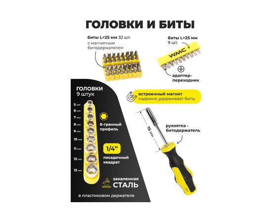  Набор инструментов WMC Tools WMC-20700 