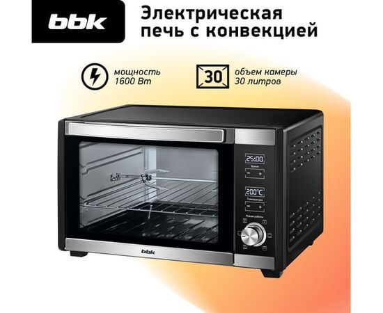  Электропечи BBK OE3081D черный/нерж 