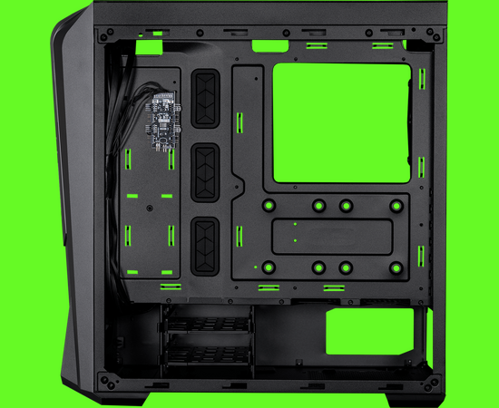  Корпус Cooler Master MasterBox 500 MB500-KGNN-S00 Mid Tower Chassis, USB3 x 2, 1xARGB fan, 1xARGB strips, RGB 