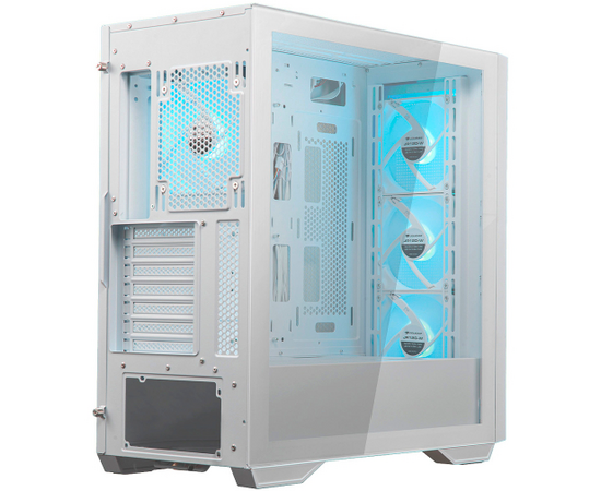  Корпус Cougar Uniface X RGB White, 3x140mm ARGB +1x120mm ARGB Fan, ARGB Fan Hub, без БП, белый, E-ATX 