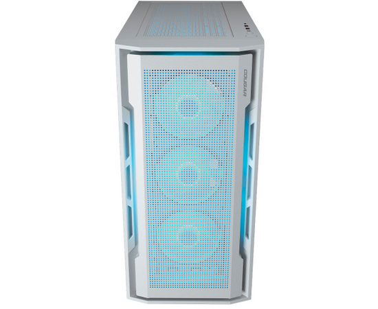  Корпус Cougar Uniface X RGB White, 3x140mm ARGB +1x120mm ARGB Fan, ARGB Fan Hub, без БП, белый, E-ATX 