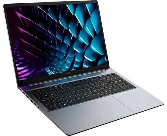  Ноутбук TECNO Megabook K16S K16SAA (4894947060236) Core i5-13420H/16Gb/SSD512Gb/IntelUHD/FHD/Win11/grey 